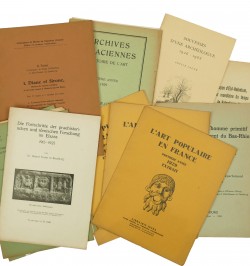 [Ensemble] Publications de l'archéologue Robert Forrer.