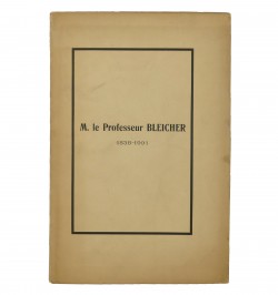M. le professeur Bleicher 1838-1901.