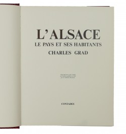 L'Alsace, le pays et ses habitants.