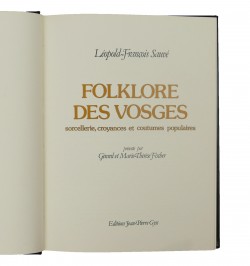Folklore des Vosges.
