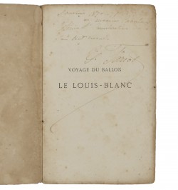 Voyage du ballon le Louis-Blanc.