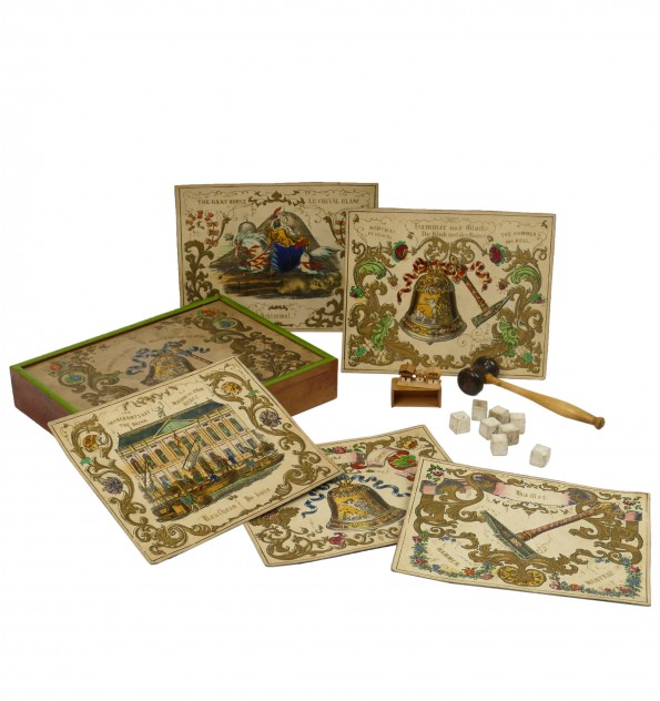 [Jeu ancien] Cloche et Marteau "Schimmel".