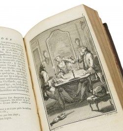 Eloge de la folie, traduit du latin d'Erasme.