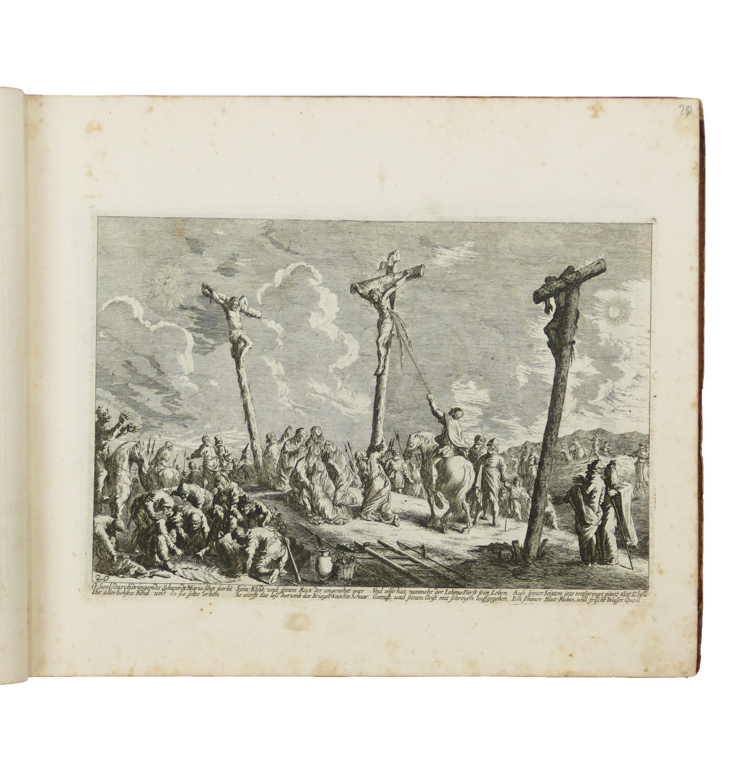 Iconographia Erster Theil Begreift In Sich Die Ganze Passion Und Aufferstehu[n]g Christi.
