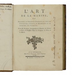 L’art de la marine.