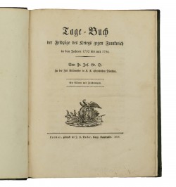 Tage-Buch der Feldzüge des Kriegs gegen Frankreich.