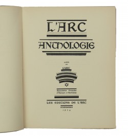 L'arc. Anthologie.
