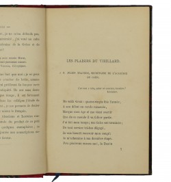Les loisirs d'un octogénaire.