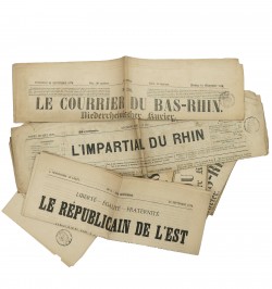 [Ensemble] Guerre de 1870 - Siège de Strasbourg.