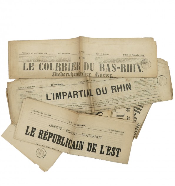 [Ensemble] Guerre de 1870 - Siège de Strasbourg.