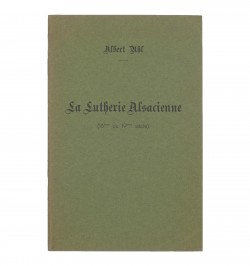 La lutherie alsacienne (16e au 19e siècle).