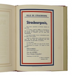 Libération de Strasbourg, 23 novembre 1944 : exposé du Général de Langlade.