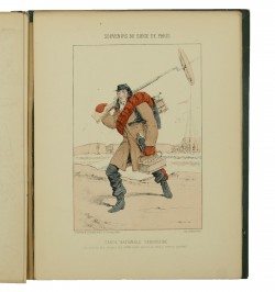 Souvenirs du Siège de Paris. Paris assiégé. Les soldats de la République.