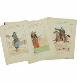Souvenirs du Siège de Paris. Paris assiégé. Les soldats de la République.