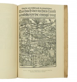 Das Buch der Cirurgia des Hieronymus Brunschwig. Strassburg, J. Grüninger, 1497.