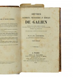 Œuvres anatomiques, physiologiques et médicales de Galien.