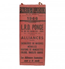 Annuaire Paris-Bijoux 1966.
