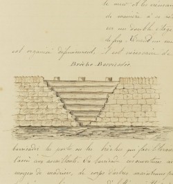 [Manuscrit]. Cours de topographie et de fortification. 1878.
