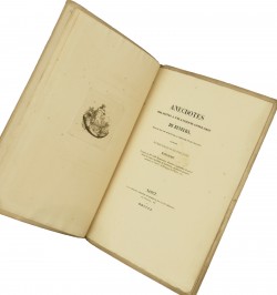 Anecdotes relatives à une ancienne confrairie de buveurs,