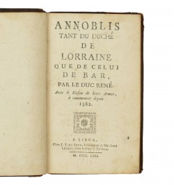 Annoblis tant du Duché de Lorraine