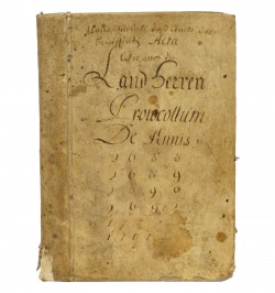 [Manuscrit] Protocollum - procès-verbaux.