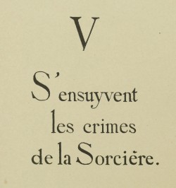 D'une sorcière qu'aultrefois on brusla dans Sainct-Nicholas