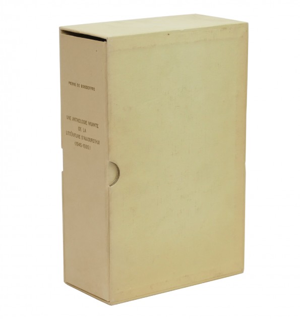 Une anthologie vivante de la littérature d’aujourd’hui (1945-1965). Une anthologie vivante de la littérature d’aujourd’hui (1945-1965).