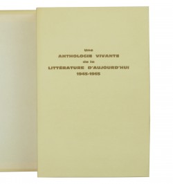 Une anthologie vivante de la littérature d’aujourd’hui (1945-1965).