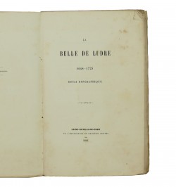 La Belle de Ludre, 1648-1725, essai biographique.