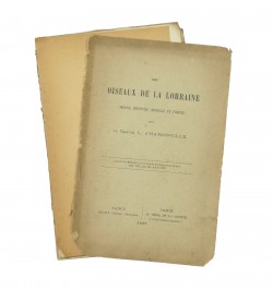 Les oiseaux de la Lorraine (Meuse, Meurthe, Moselle et Vosges).