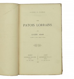 Les patois lorrains.