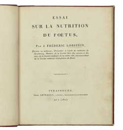 Essai sur la nutrition du fœtus.