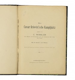 Der Caesar-Ariovist'sche Kampfplatz.