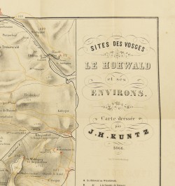 Sites des Vosges - Le Hohwald et ses environs.