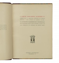 Revue alsacienne illustrée. Les 16 volumes.