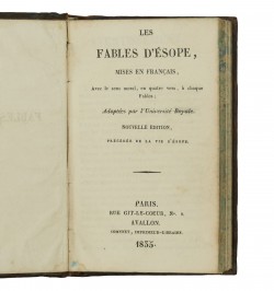 Les fables d'Esope, mises en français,