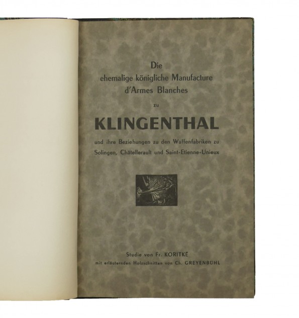 Die ehemalige königliche Manufacture d'Armes Blanches zu Klingenthal... Die ehemalige königliche Manufacture d'Armes Blanches zu Klingenthal...