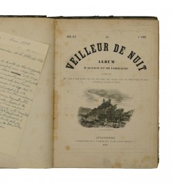 Le veilleur de nuit. Album d'Alsace et de Lorraine. Première année.