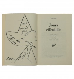 Jours effeuillés : poèmes, essais, souvenirs (1920-1965).