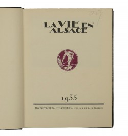La vie en Alsace. Année 1935.