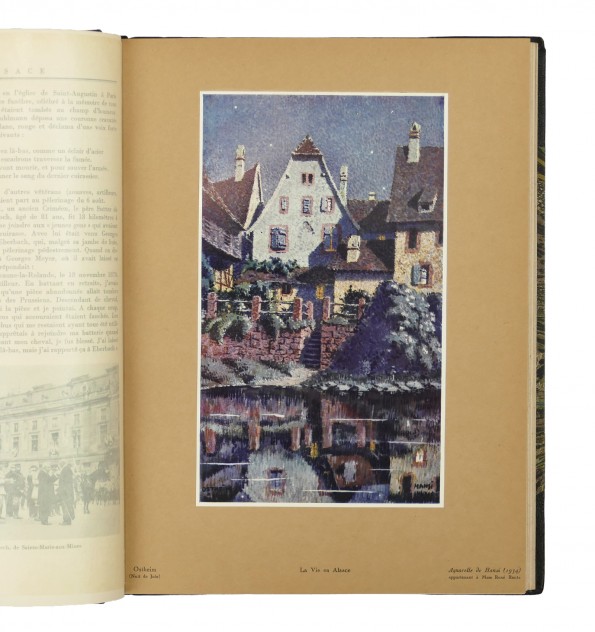 La vie en Alsace. Année 1935.