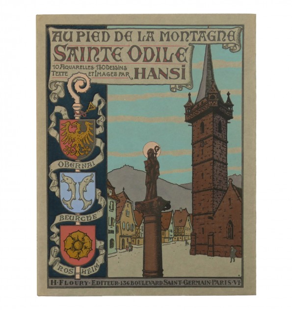 Au pied de la montagne Sainte-Odile. Obernai, Boersche, Rosheim.