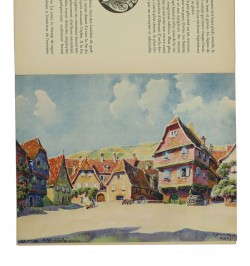 Au pied de la montagne Sainte-Odile. Obernai, Boersche, Rosheim.