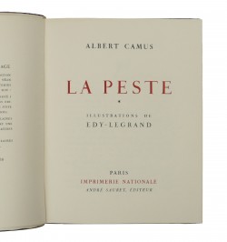 La peste. Illustrations de Edy-Legrand.