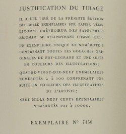 La peste. Illustrations de Edy-Legrand.