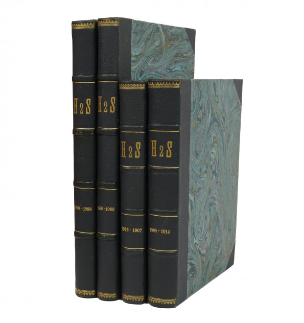 [Ensemble] H2S - HAZWEIESS. Organ des Pharmaceutenvereins in Elsass-Lothringen. 1894-1914.