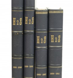 [Ensemble] H2S - HAZWEIESS. Organ des Pharmaceutenvereins in Elsass-Lothringen. 1894-1914.