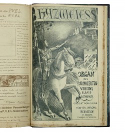 [Ensemble] H2S - HAZWEIESS. Organ des Pharmaceutenvereins in Elsass-Lothringen. 1894-1914.