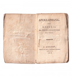 Apolloniana, ou recueil de...