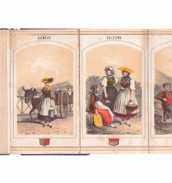 Costumes suisses des 22 cantons.